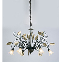 Unbranded 412 6 - 6 Light Bronze Hanging Light