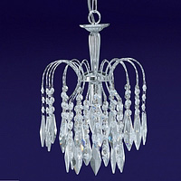 Unbranded 4271 1 - 1 Light Chrome Chandelier