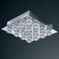 Unbranded 4401 16CC - 16 Light Polished Chrome Semi Flush Light