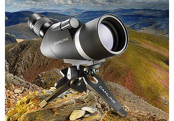 If youre a budding bird watcher or astronomer, this spotting scope is great value. It zooms from 15X magnification through to a powerful 45X, has nitrogen-filled optics to prevent fogging, and comes complete with a mini table mount/car window clamp 