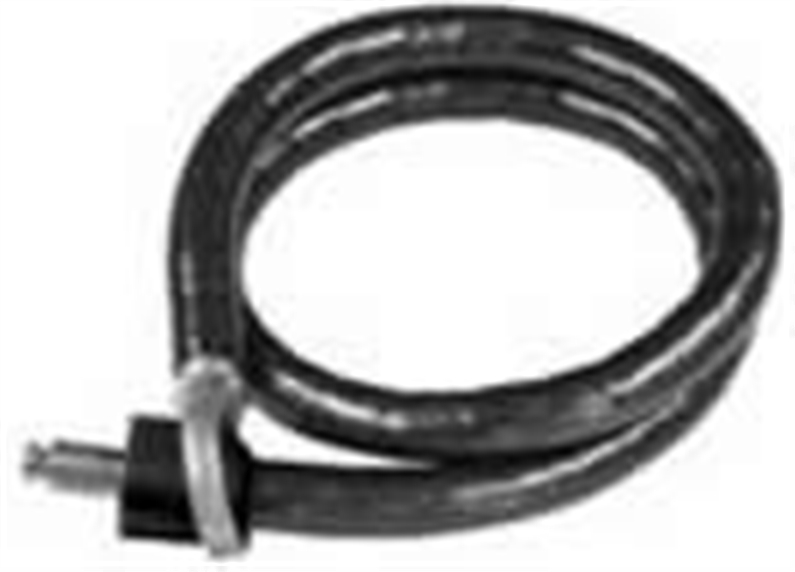 15MM THICK, 85CM LONG, PUSH N’ LOCK FITTING WITH CIRCULAR END LINK