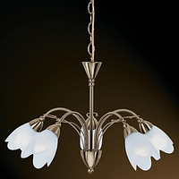 Unbranded 4905 5AB - 5 Light Antique Brass Hanging Light