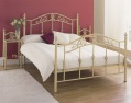 4ft 6 sorrento bedstead with optional mattresses