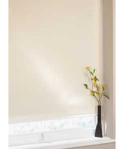 4ft Roller Blind with Aluminium Cylinder Pull - Ivory