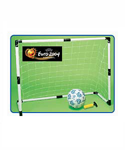 4ft x 3ft Goal with Euro 2004 Football