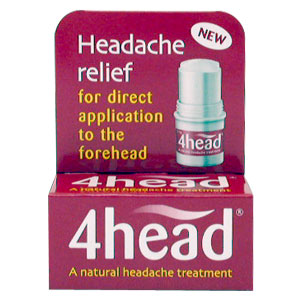 4Head Headache Relief - Size: 3.6g