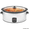 Unbranded 5.5Ltr Stainless Steel Slow Cooker