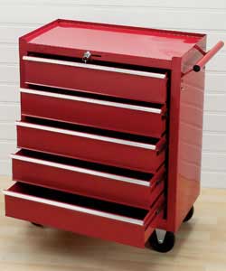 5 Drawer Mobile Tool Cabinet