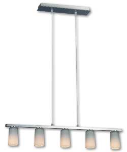 5 Light Hanging Bar