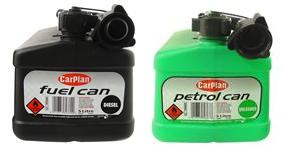 5 Litre Fuel Can Green or Black