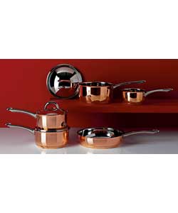 Unbranded 5 Piece Pan Set with Copper Coating