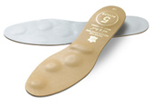 These original reflex-zone insoles gently massage the pressure points of the feet, helping to boost 