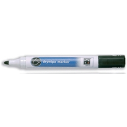 5 Star Drywipe Marker Bullet Tip Black Ref