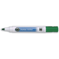 5 Star Drywipe Marker Bullet Tip Green Ref