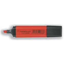5 Star Highlighters Chisel Tip 1-4mm Red Ref