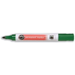 5 Star Permanent Marker Bullet Tip 2mm Ref Green