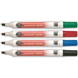 5 Star Permanent Marker Chisel Tip line width