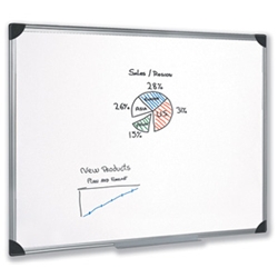 5 Star™ Aluminium Magnetic Drywipe BoardMagnetic whiteboards generally have a higher grade