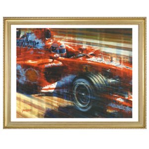 Carlos has emerged in the last few years as one of the most collectible artists in F1. He operates a