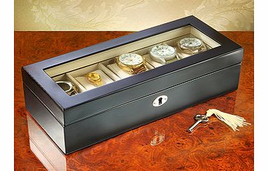 Unbranded 5-Watch Wooden Display Box
