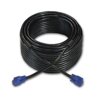 This 50-feet long cable features VGA Male-to-Female connectors. It is ideal for extending the distan