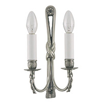 Unbranded 502 2AS - Antique Silver Wall Light