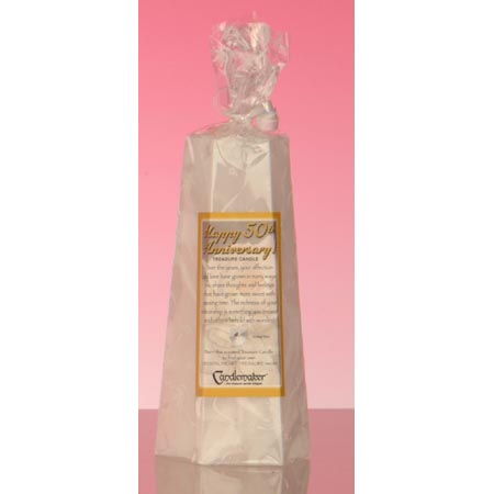 50th Anniversary Candle