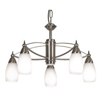 Unbranded 5125 5AC - 5 Light Satin Chrome Hanging Light