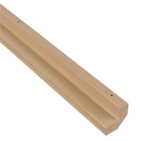 52mm Base Corner Post for 925 Base Cabinet Beech Style