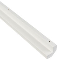 52mm Base Corner Post for 925 Base Cabinet White Country Style