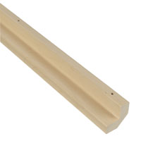 52mm Wide Base Corner Post for 925 Base Cabinet Birch Veneer Style