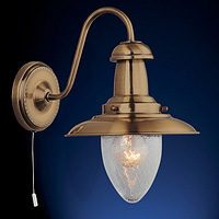 Unbranded 5331 1AB - Antique Brass Wall Light