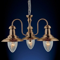 Unbranded 5333 3AB - Antique Brass Hanging Light