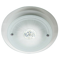Unbranded 565 CIRCLE - Glass Flush Light