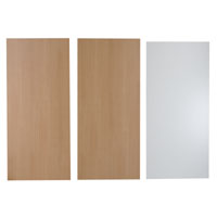 (W)570 x (D)16 x (H)1280mm, For use with the 600mm Mid Oven / Larder shelf pack, Colour matches