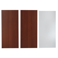 570mm Wide 2 x Mid Height End Panels - End Panel E Cherry Veneer Style