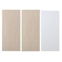 (W)570 x (D)16 x (H)1280mm, For use with the 600mm Mid Oven / Larder shelf pack, Colour matches