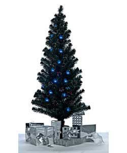 Unbranded 5ft Blue LED Fibre Optic Tree