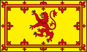 5ft X 3ft Scottish Lion flag