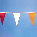 5m PVC multi coloured bunting