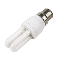 5W 240V 2U Compact Fluorescent BC 104mm