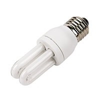 5W 240V 2U Compact Fluorescent ES 104mm