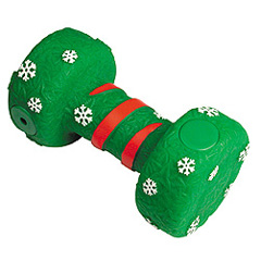 Made from a strong vinyl, this brightly coloured, musical toy will keep your best friend amused over