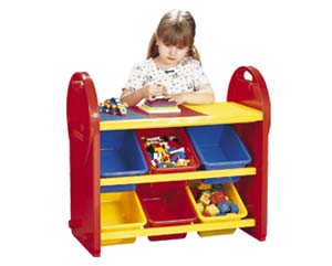 6 bin storage organiser