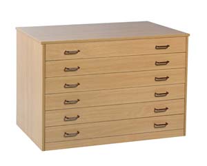 Unbranded 6 drawer plan chest
