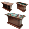Unbranded 6 in 1 Casino Table and Bar