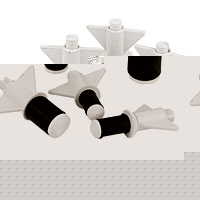 For blocking off small pipes, such as copper, for dry testing prior to commissioning. Cannot be