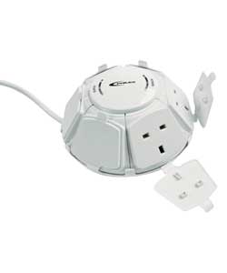 Unbranded 6 Socket 1 Metre Kitchen Power Dome