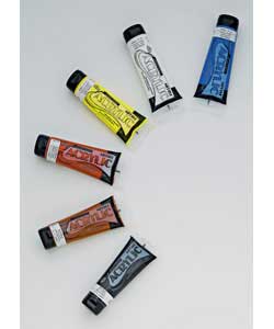 6 X 120ml Acrylic Paints