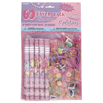 Unbranded 60 Piece Fashion Party Favours Pack